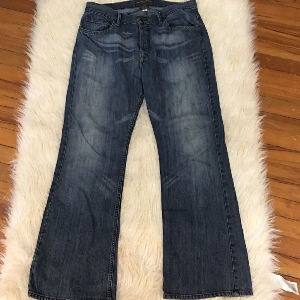 Banana Republic Chambray Button fly jeans